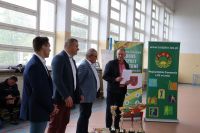 01_wiceprezes woj. LZS K. Gwóźdź, wicestarosta J. Otulak, prezes woj. LZS M. Mazur, organizator D. Zakonnik