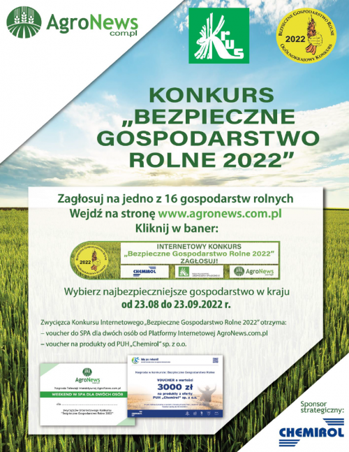 Konkurs bezpieczne Gospodarstwo 2022