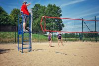 Półfinał Wojewódzki Igrzysk Młodzieży Szkolnej w Siatkówce Plażowej Dziewcząt i Chłopców_foto04