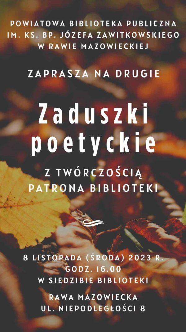 Zaduszki poetyckie