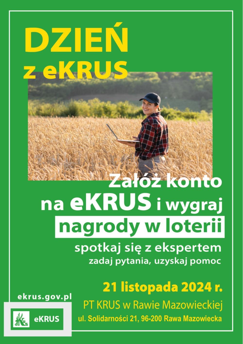 Plakat - Dzień z eKRUS