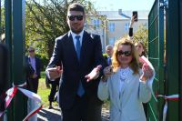 oficjalne otwarcie zmodernizowanego boiska przy Liceum im. Marii Skłodowskiej-Curie - foto_018