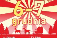 Plakat - Pociągi Mikołajkowe na Kolei Rogowskiej - Pociągi Mikołajkowe 2025- plakat