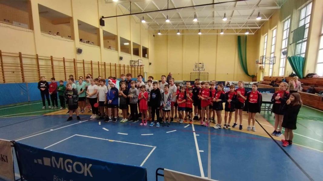 Komunikat końcowy Powiatowego Turnieju Mikołajkowego LZS w tenisie stołowym dziewcząt i chłopców