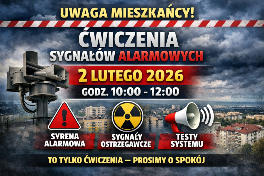 UWAGA – INFORMACJA DLA MIESZKAŃCÓW