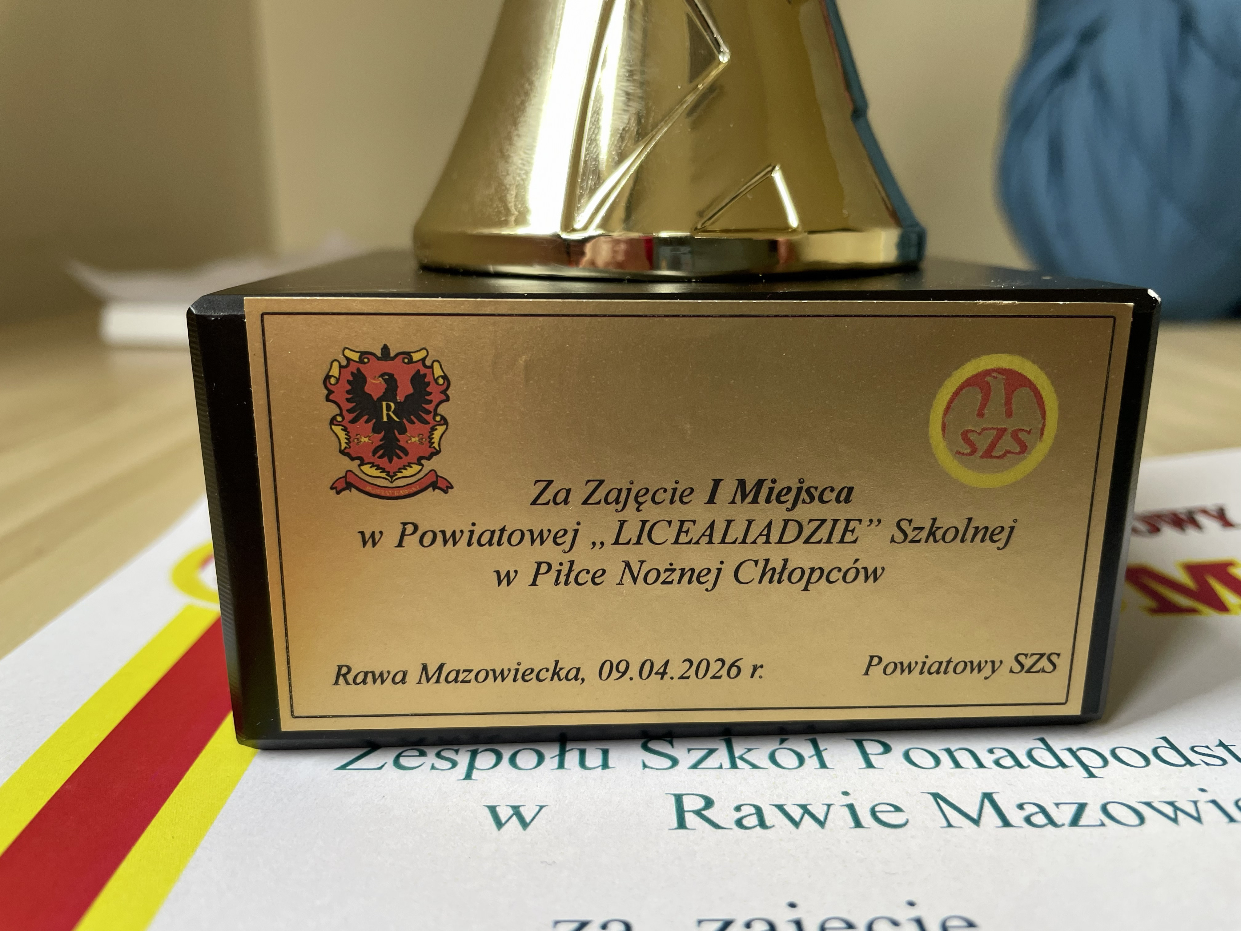 Komunikat Końcowy Powiatowej „Licealiady” Szkolnej W Piłce Nożnej Chłopców